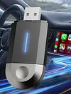 Wireless Carplay Android Auto Adapter CarPlay AI Box Type-C/USB Plug & Play WiFi