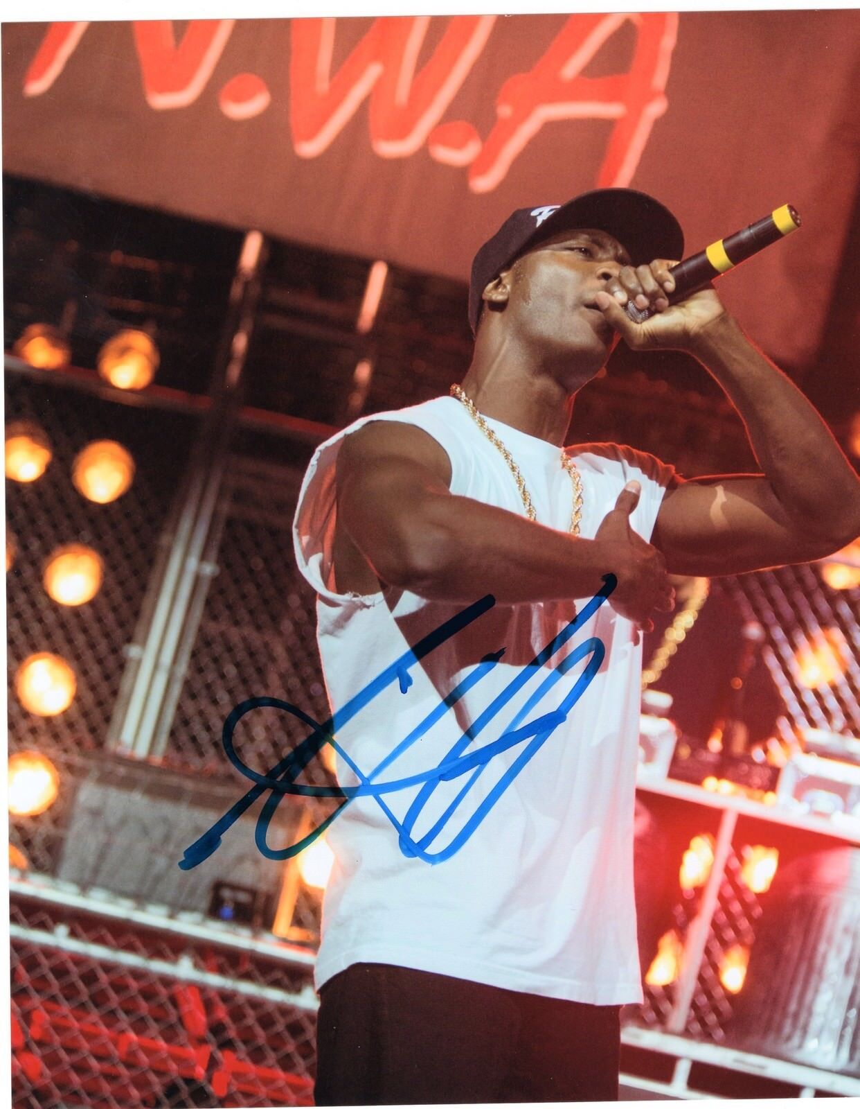 Aldis Hodge signed 8x10 Photo Poster paintinggraph w/COA Straight Outta Compton MC Ren #1