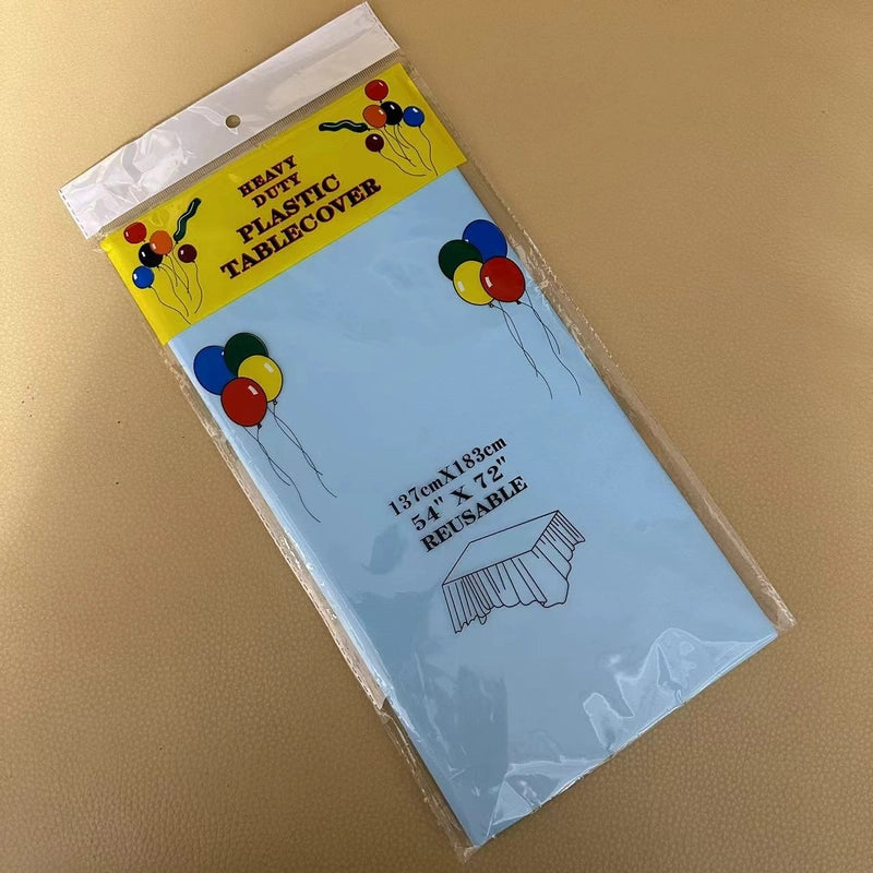 Modern Style Solid Color Cloth Party Street Tablecloth