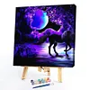 uk.everydayedeals (Limited Stock)Paint By Number - Oil Painting -  Unicorn (40*40Cm)
