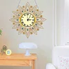 DIY Diamond Painting Special Shaped Art Clock Kits(Flower)