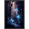 Butterfly-14CT Stamped Cross Stitch 40*60cm tapestrymarket