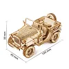 Train de voiture puzzle en bois mod&egrave;le 3D