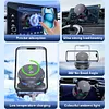 Vacuum Magnetic Car Mobile Phone Holder 3 Levels Adjustable Temperature Drop