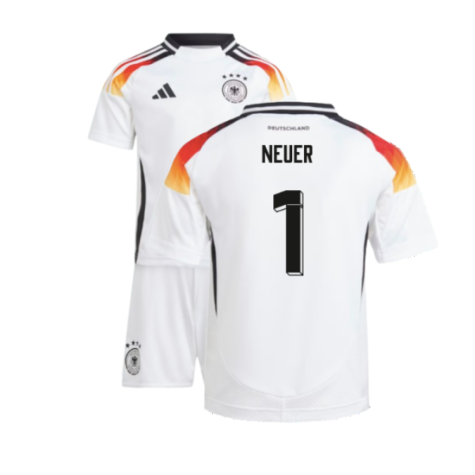 Deutschland DFB Manuel Neuer 1 Heimtrikot Kinder Mini Kit EM 2024