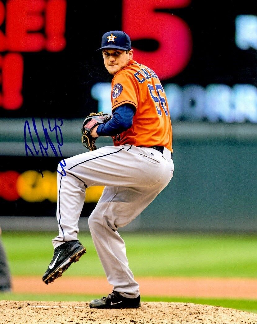 Signed 8x10 PAUL CLEMENS Houston Astros Photo Poster painting - COA