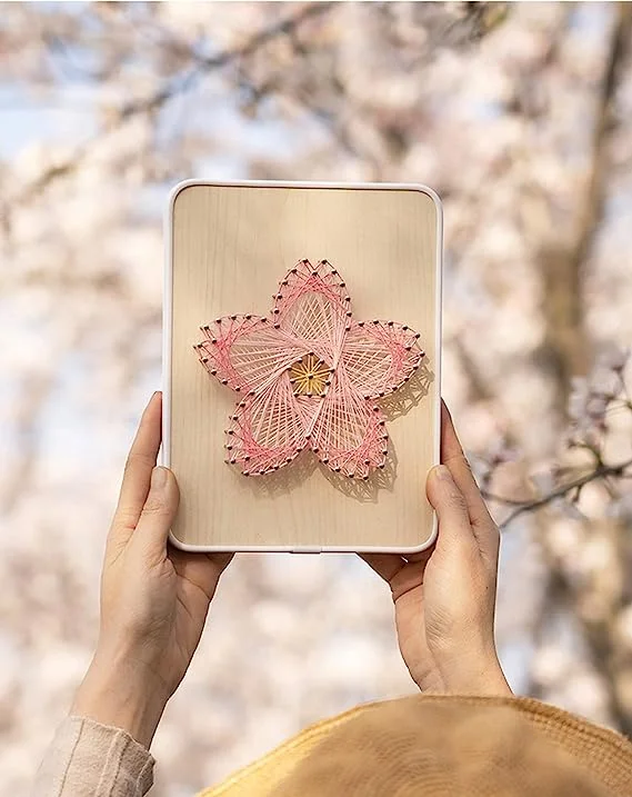 String Art - Cherry Blossoms