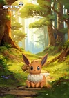 1/20 Scale World Zukan Evolution of Eevee - Pokemon Resin Statue - STS Studio