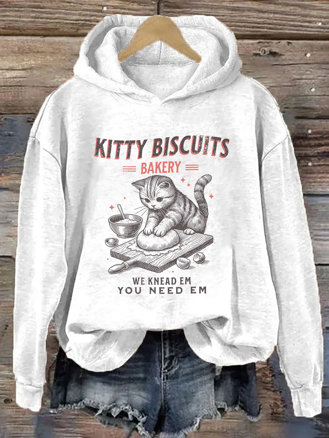 Cat Biscuit Hoodie