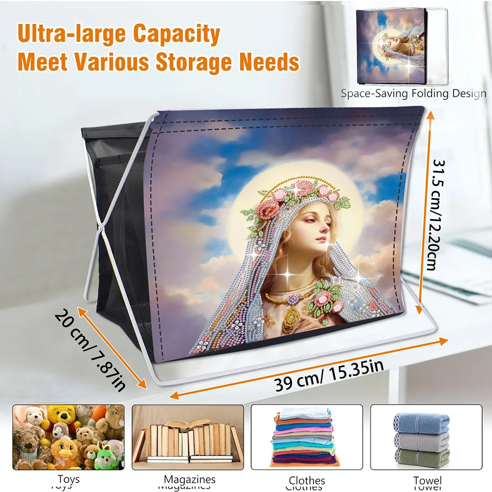 DIY Saint Special Shape Diamond Painting Storage Rack for Adults Kids