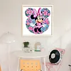 Floral Minnie-14CT Stamped Cross Stitch 40*40cm tapestrymarket