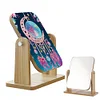 (US Local)DIY Dream Catcher Diamond Painting Kit Rotatable Mirror Diamond Art Jewelry Box
