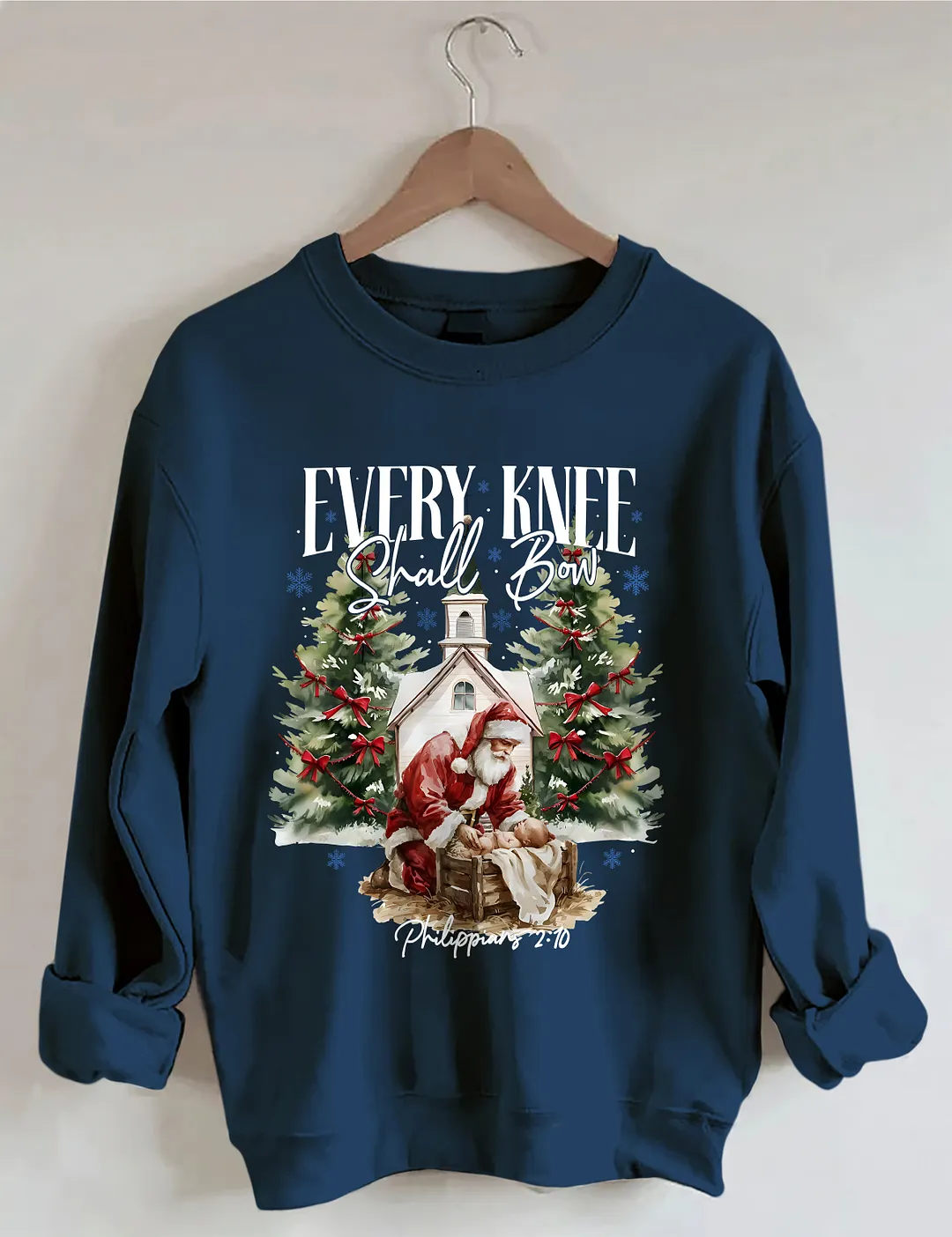 Every Knee Shall Bow Sweatshirt