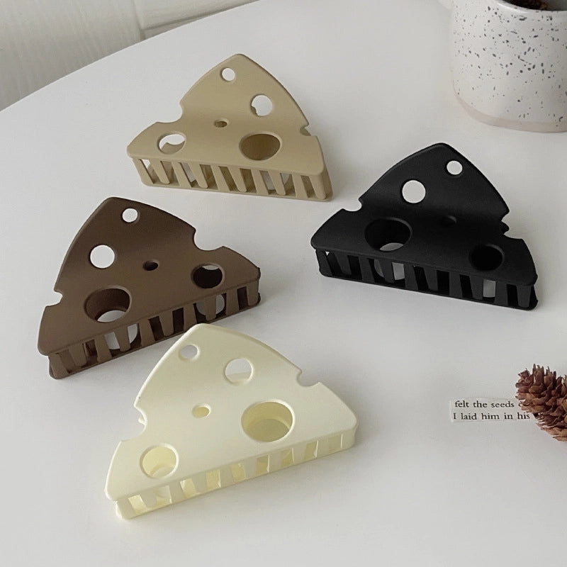 Women’s Cute Cheese Plastic Hair Claws