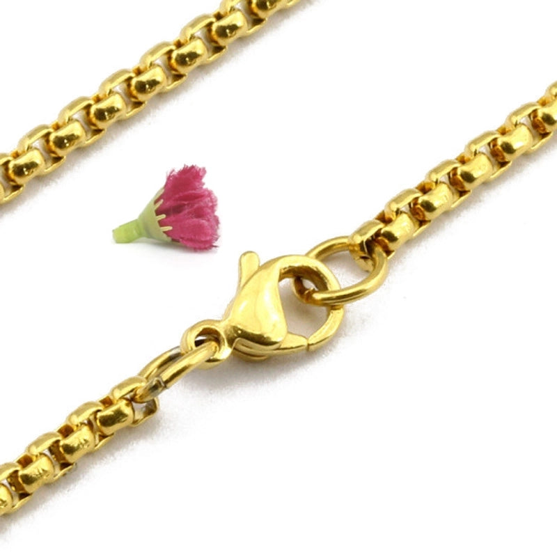 10 Pieces 304 Stainless Steel 18K Gold Plated Jewelry Accessories