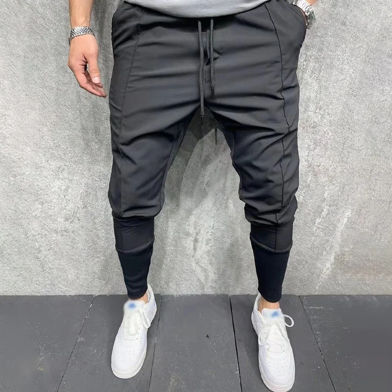 Paneled Tapered Track Pants