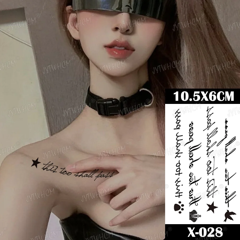 Sdrawing Butterfly Tattoo Women Sexy Waterproof Temporary Tattoo Heart Flame False Tattoo Arm Shoulder Neck Tattoo Women And Men