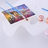 Plastic Clear Oval Painting Palette Drawing Watercolor Mixing Board PalletPainting By Numbers - DIY Venice(40*50 CM)