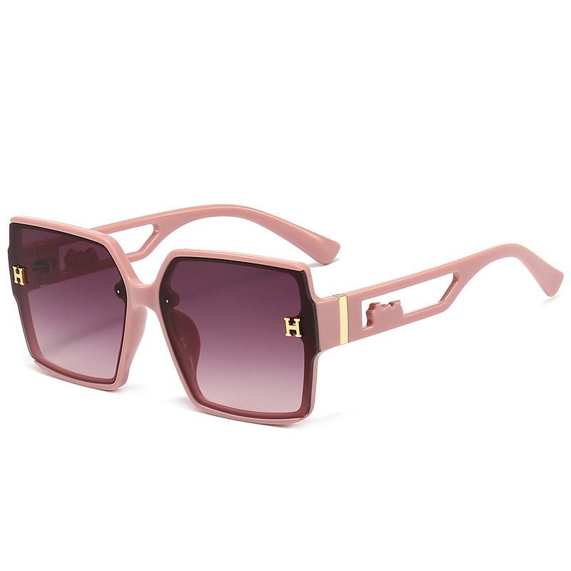 Casual Retro Streetwear Geometric Pc Square Full Frame Women’s Sunglasses
