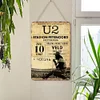 U2 - Wooden Signs - 20*30cm