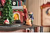 Country Painted Treasure Box Christmas Scene Music Box Christmas Tree