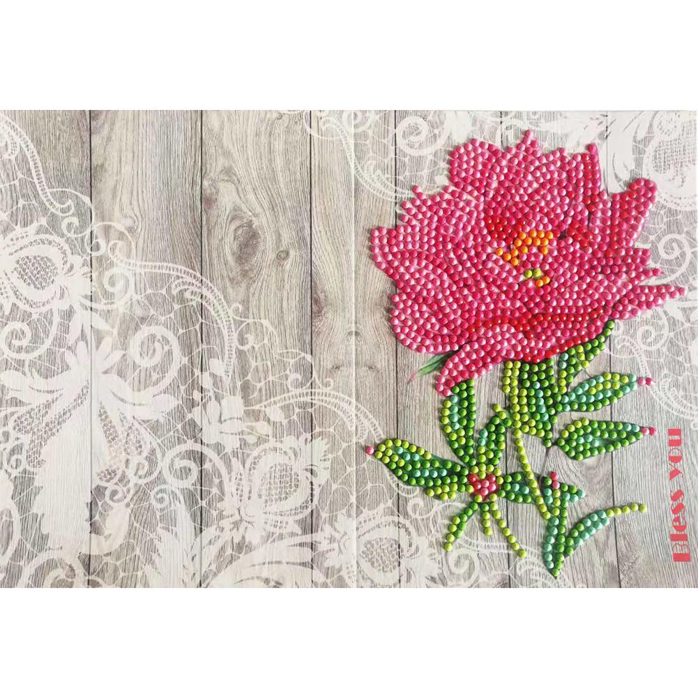 

Flower-Creative Diamond Greeting Card, 501 Original