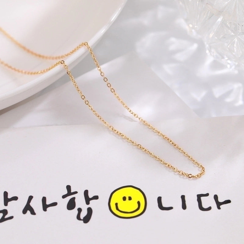 5 Pieces Fashion Geometric Stainless Steel Plating Necklace