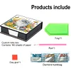 Cat Diamond Painting Memo Pad Holder with 160 Sheets of Paper for DIY Art Craft