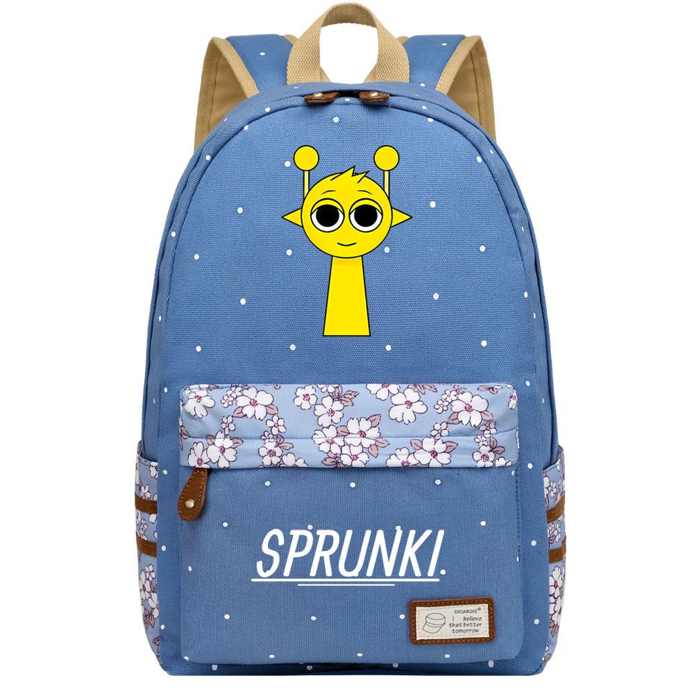 Mayoulove Sprunki Backpack Lightweight Design with Multiple Pockets for School Adventures-Mayoulove