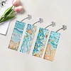 4Pcs Special Shape Beach Starfish Diamond Painting Bookmark