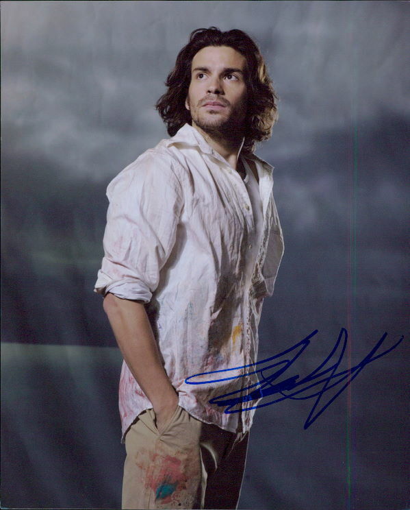 Santiago Cabrera (Heroes) signed 8x10 Photo Poster painting In-person