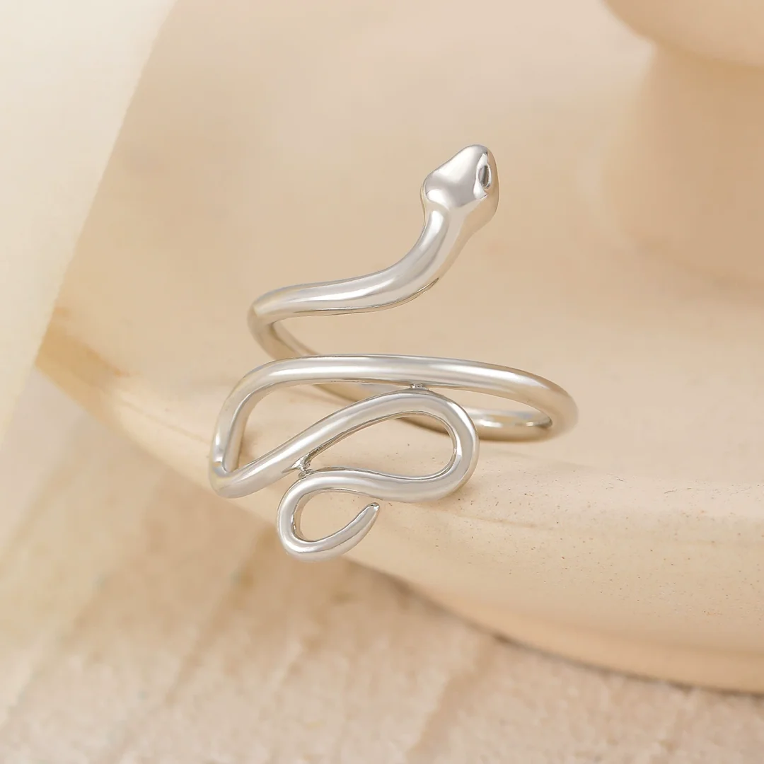 Snake Zirconia Ring