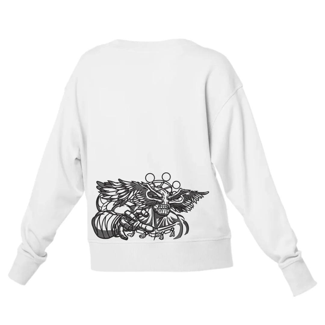 Otaku Stitch Embroidery Men's Sweatshirt