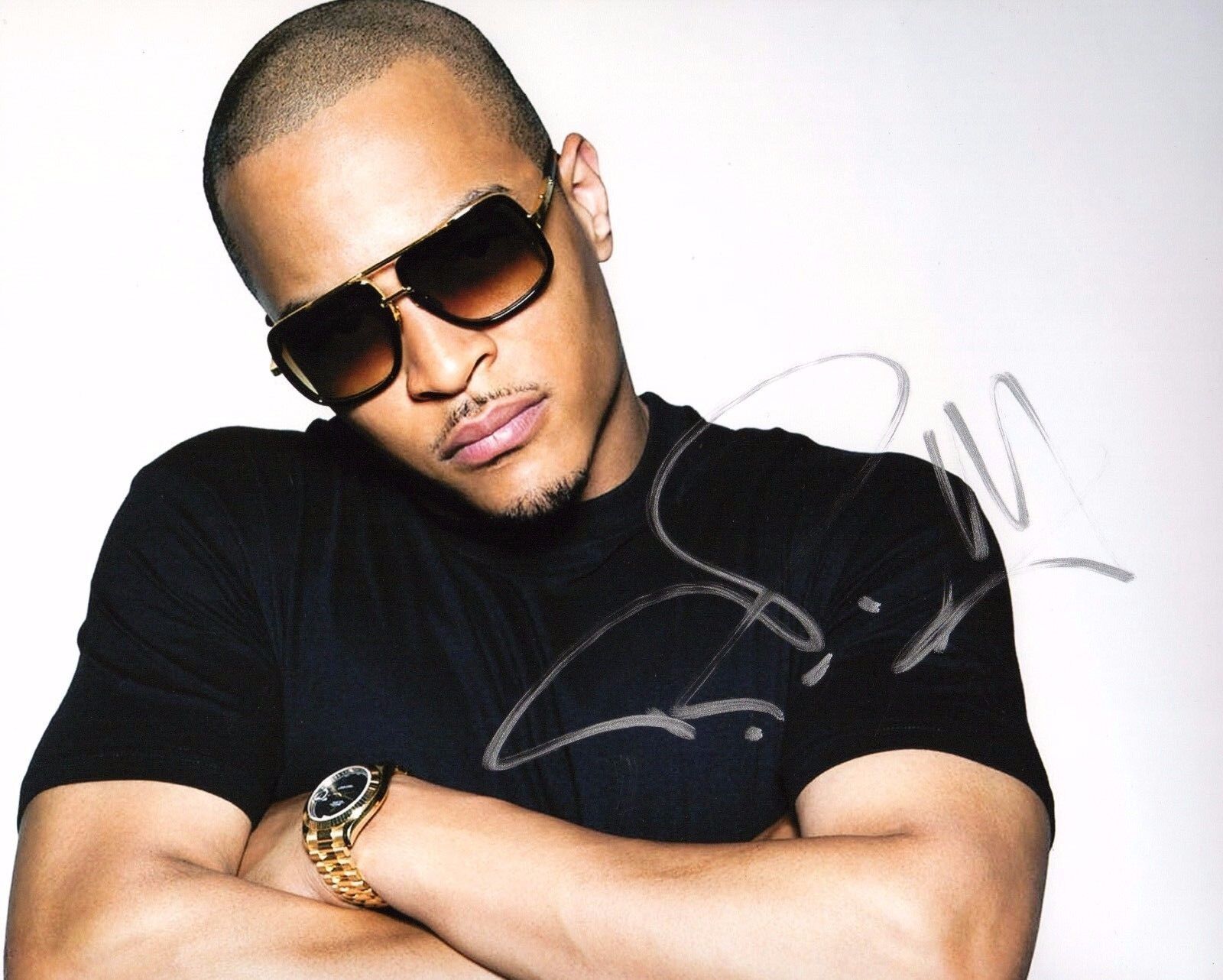 GFA Clifford Harris Jr. Rap * T.I. TIP * Signed Autographed 8x10 Photo Poster painting AD2 COA