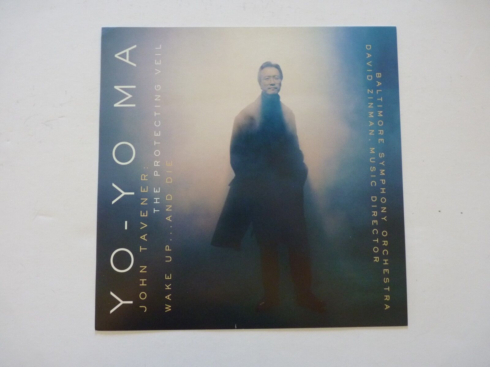 Yo-Yo Ma Tavener LP Record Photo Poster painting Flat 12x12 Poster