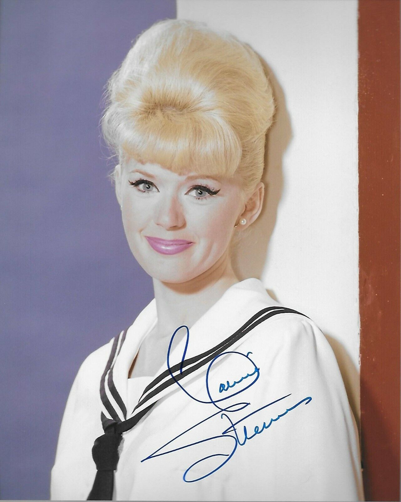 Connie Stevens Original Autographed 8X10 Photo Poster painting #58 signed at Hollywood Show