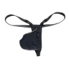 Tight-Fitting Low-Rise Detachable Button Thong