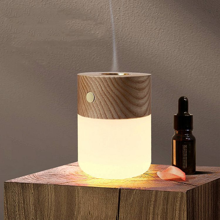 Wooden Fragrance Lamp - Volatile Heated Flameless Essential Oil Fragrance Lamp - Appledas