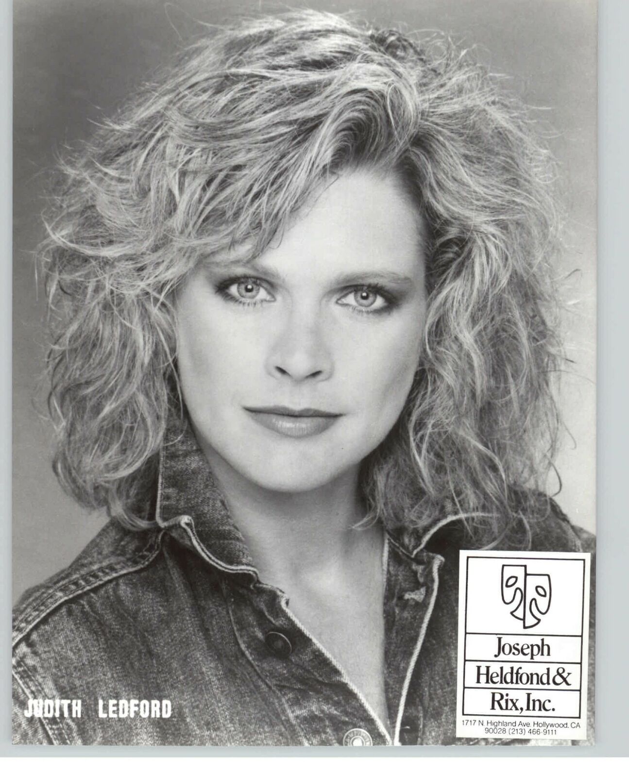 Judith Ledford - 8x10 Headshot Photo Poster painting - the A-Team