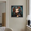 Diamond Painting -DIY Round Drill Girl&Cat