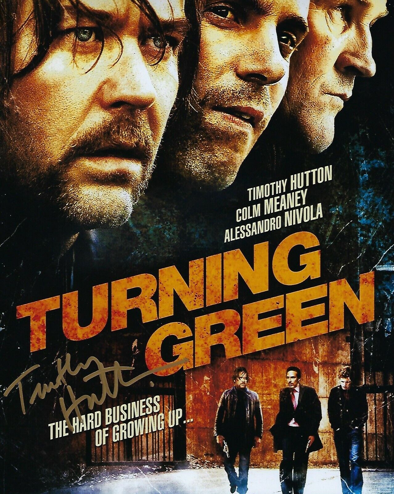 GFA Turning Green Movie * TIMOTHY HUTTON * Signed 8x10 Photo Poster painting T6 COA