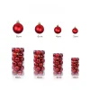 24PCS Colorful Christmas Tree Hanging Decor Balls