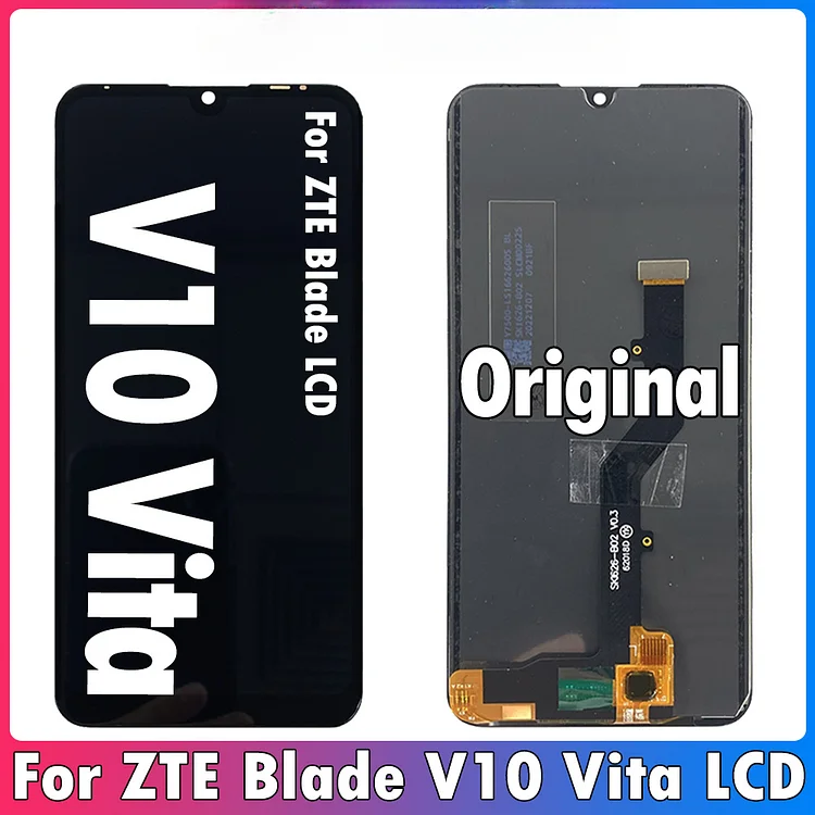 6.52" Original For ZTE Blade V10 Vita LCD Display and Touch Screen Digitizer Assembly Repair For ZTE V10 Vita LCD Parts