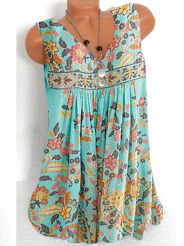 Women Half Sleeve V-neck Solid Color Dress