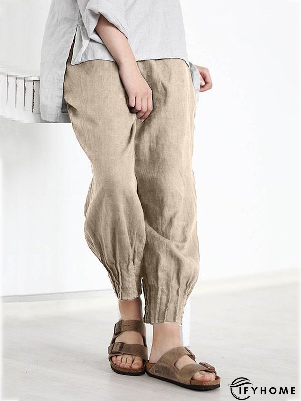 Casual Solid Pants | IFYHOME