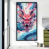 Dragon-11CT Stamped Cross Stitch 40*70cm/15.75*27.56in(Big Size)