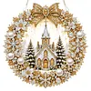 Diamond Painting Christmas Ornament Church Sun Ornament Window 7.87x7.87in