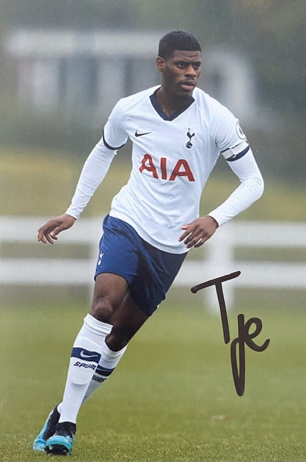 TJ Eyoma Genuine Hand Signed Tottenham Hotspur 6X4 Photo Poster painting