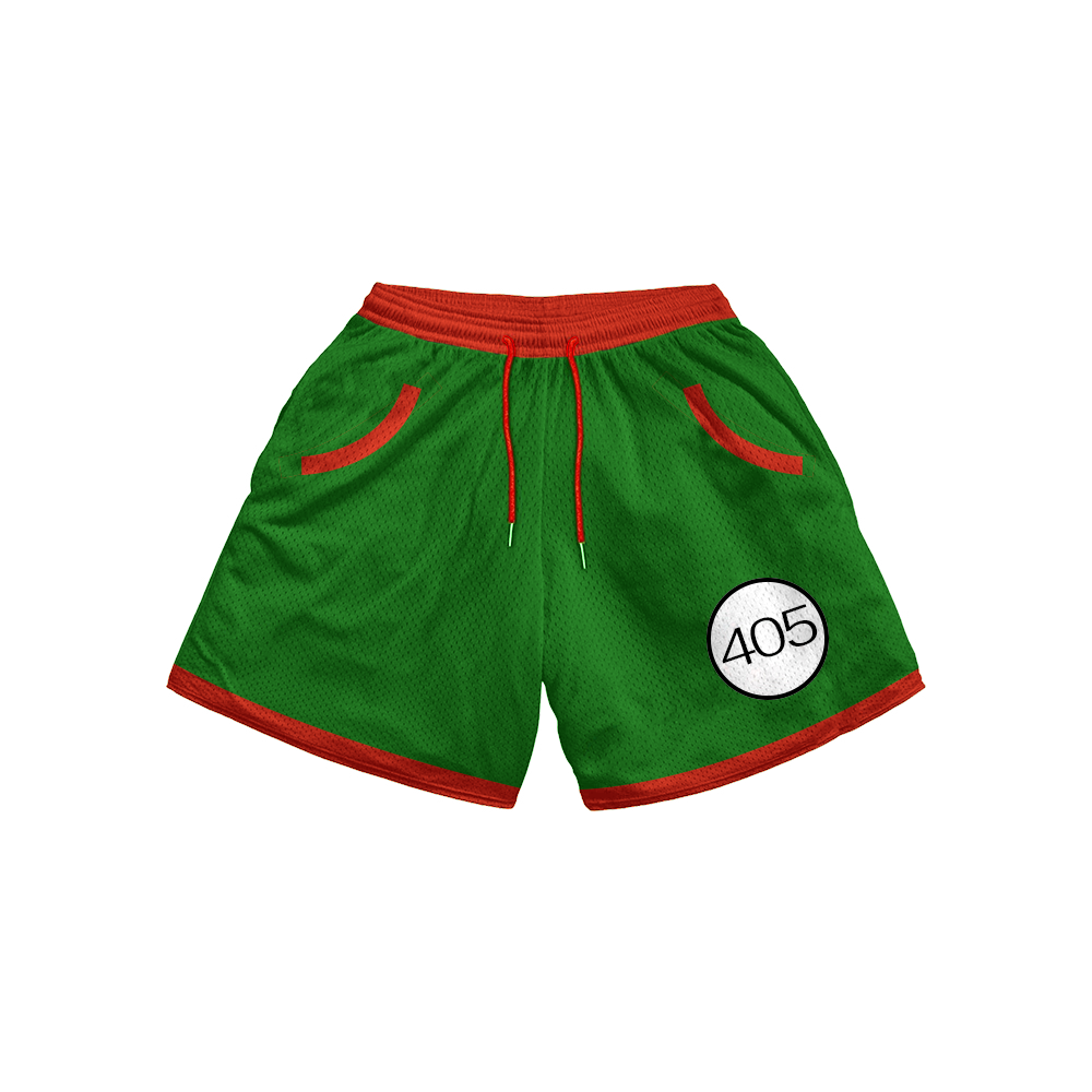 Men's Casual Drawstring Print Shorts、、URBENIE
