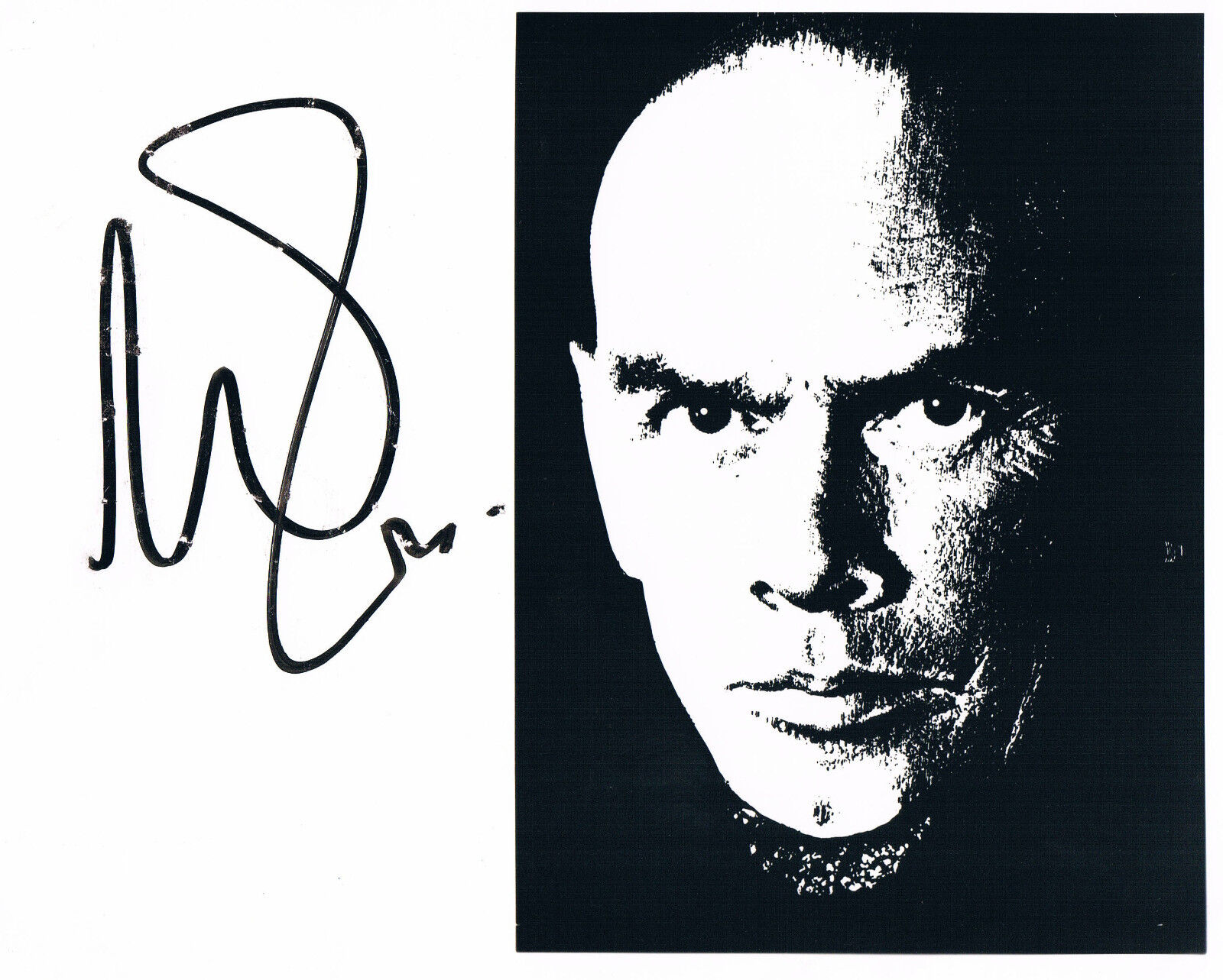 Yul Brynner 1920-85 genuine autograph signed Photo Poster painting 8x10